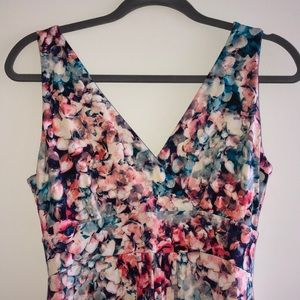 Cynthia Rowley. Watercolor Floral Maxi Dress